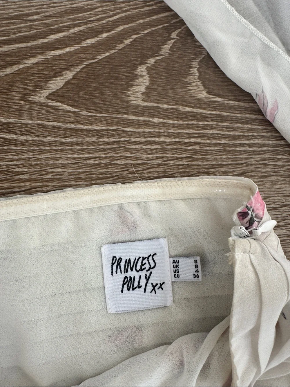 Princess Polly Cream Floral 3 piece matching set